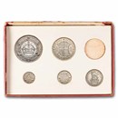 1927 Great Britain Silver Partial Proof Set (5-Coins)