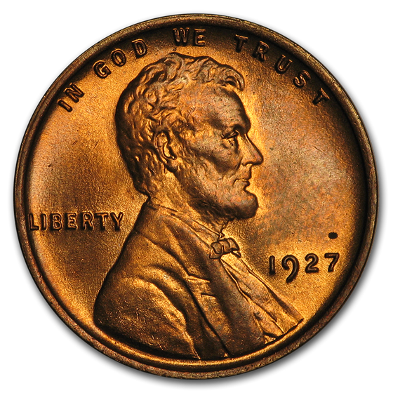 1927 Lincoln Cent BU (Red) 1927 Lincoln Cent BU (Red)