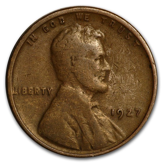 1927 Lincoln Cent Good/Fine 1927 Lincoln Cent Good/Fine