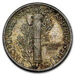 1927 Mercury Dime BU