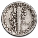 1927 Mercury Dime Fine