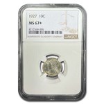 1927 Mercury Dime MS-67+ NGC