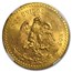 1927 Mexico Gold 50 Pesos MS-63 NGC