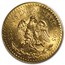 1927 Mexico Gold 50 Pesos MS-63 PCGS