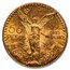 1927 Mexico Gold 50 Pesos MS-64 PCGS