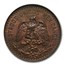 1927-Mo Mexico 2 Centavos MS-65 NGC (Red/Brown)