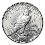 1927 Peace Dollar BU