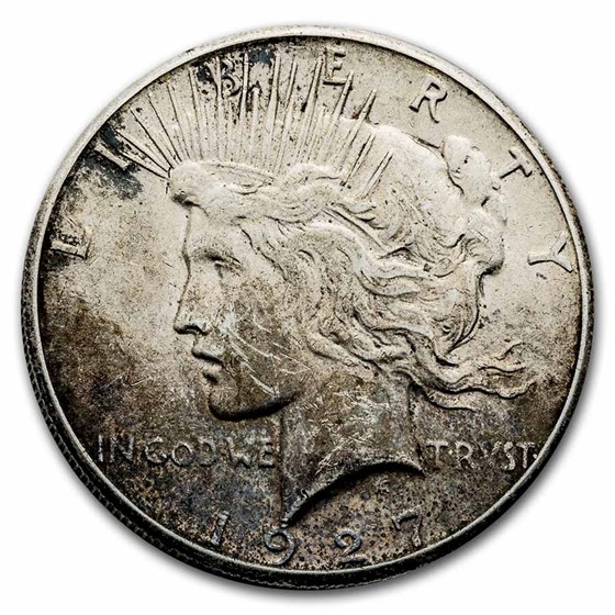 1927 Peace Dollar Cull 1927 Peace Dollar Cull
