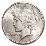 1927 Peace Dollar MS-62 NGC