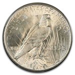 1927 Peace Dollar MS-62 PCGS
