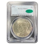 1927 Peace Dollar MS-64 PCGS (CAC)