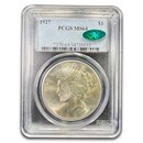 1927 Peace Dollar MS-64 PCGS (CAC)