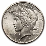 1927 Peace Dollar MS-64 PCGS