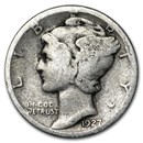 1927-S Mercury Dime Good/VG