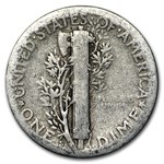 1927-S Mercury Dime Good/VG