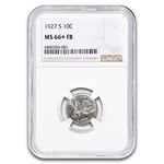 1927-S Mercury Dime MS-66+ NGC (FB)