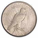 1927-S Peace Dollar AU-58