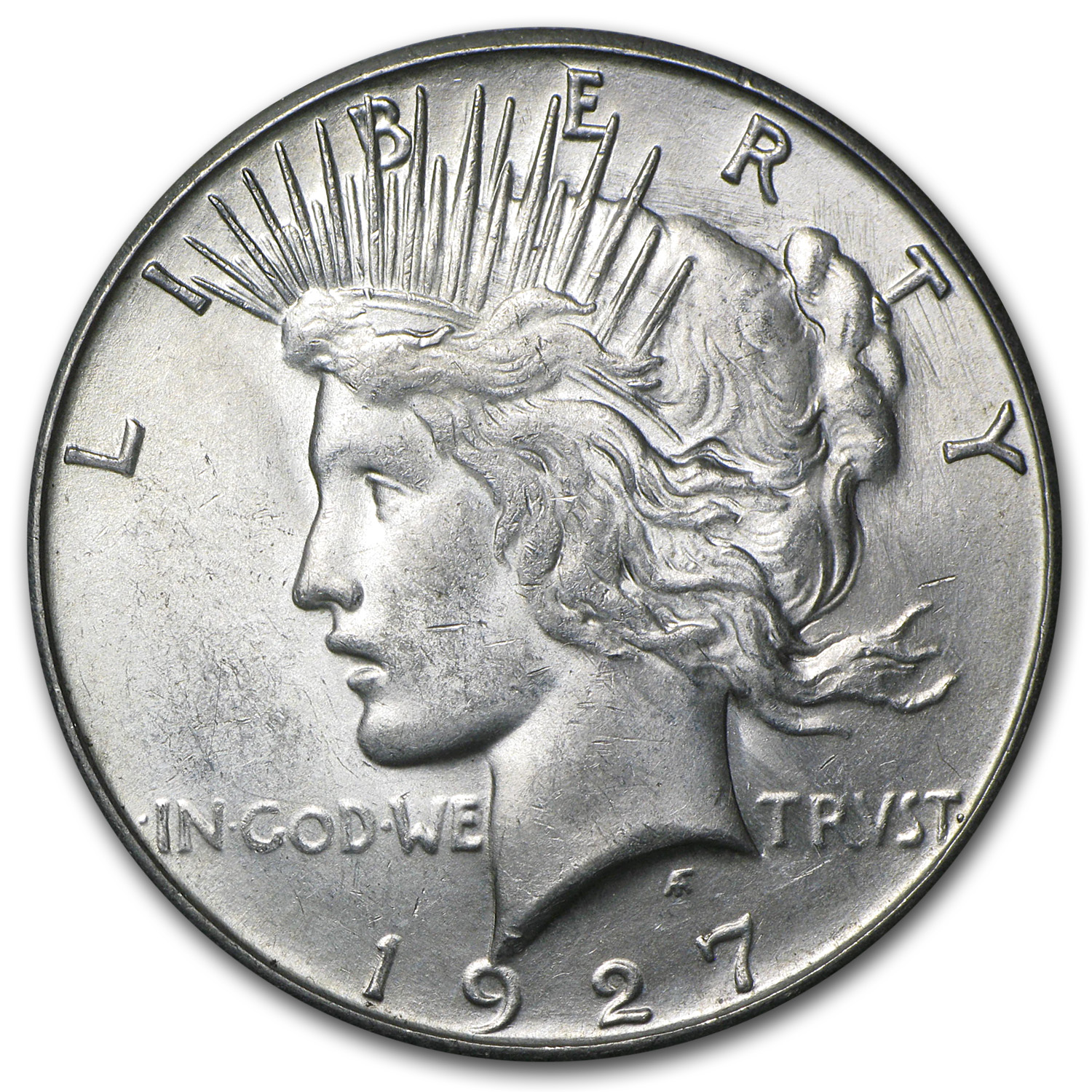 1927-S Peace Dollar BU US Mint