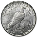 1927-S Peace Dollar BU