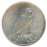 1927-S Peace Dollar MS-62 PCGS