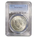 1927-S Peace Dollar MS-63 PCGS