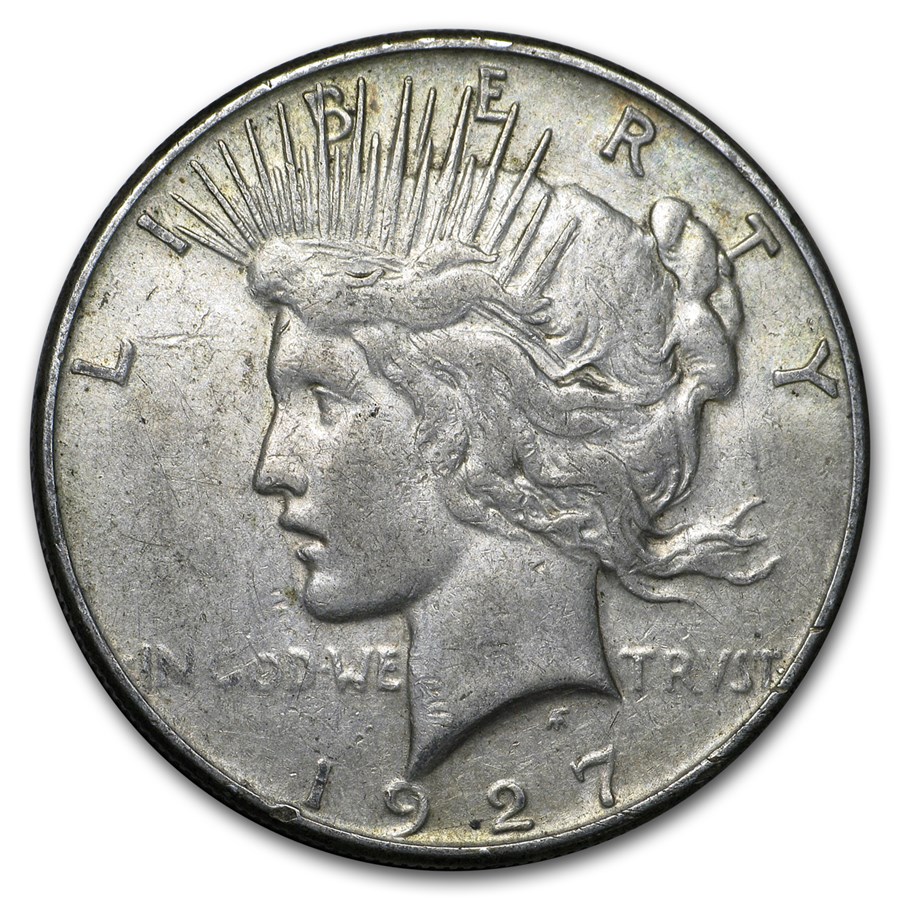 1927-S Peace Dollar VG/VF