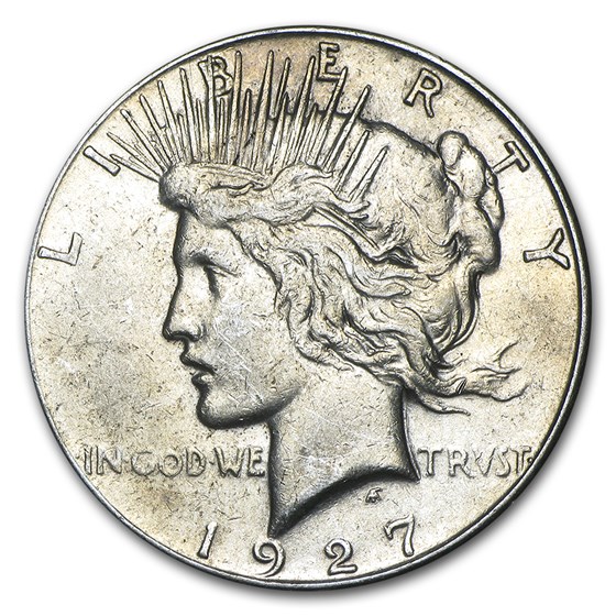 1927-S Peace Dollar XF 1927-S Peace Dollar XF