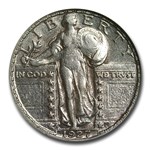 1927-S Standing Liberty Quarter AU-50 NGC