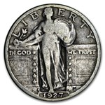 1927-S Standing Liberty Quarter Fine