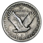 1927-S Standing Liberty Quarter Fine