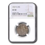 1927-S Standing Liberty Quarter XF-40 NGC