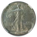 1927-S Walking Liberty Half Dollar AU-58 NGC