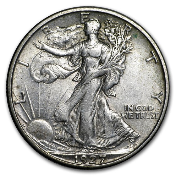 1927-S Walking Liberty Half Dollar AU 1927-S Walking Liberty Half Dollar AU
