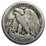 1927-S Walking Liberty Half Dollar Good/VG