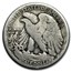 1927-S Walking Liberty Half Dollar Good/VG