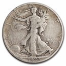 1927-S Walking Liberty Half Dollar Good