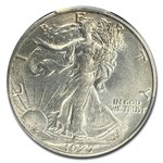 1927-S Walking Liberty Half Dollar MS-64 PCGS CAC