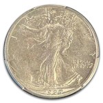 1927-S Walking Liberty Half Dollar MS-64 PCGS