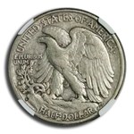 1927-S Walking Liberty Half Dollar XF-45 NGC
