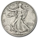1927-S Walking Liberty Half Dollar XF