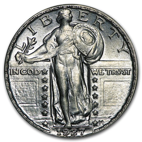 1927 Standing Liberty Quarter BU 1927 Standing Liberty Quarter BU