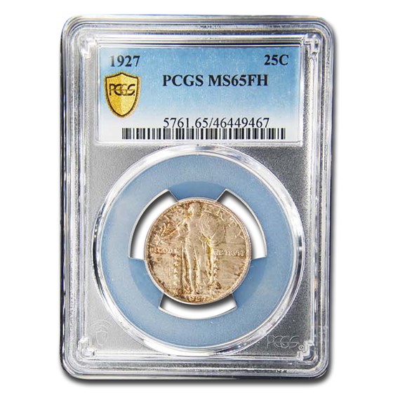 1927 Standing Liberty Quarter MS-65 PCGS (FH) 1927 Standing Liberty Quarter MS-65 PCGS (FH)