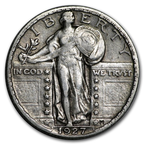 1927 Standing Liberty Quarter VF 1927 Standing Liberty Quarter VF