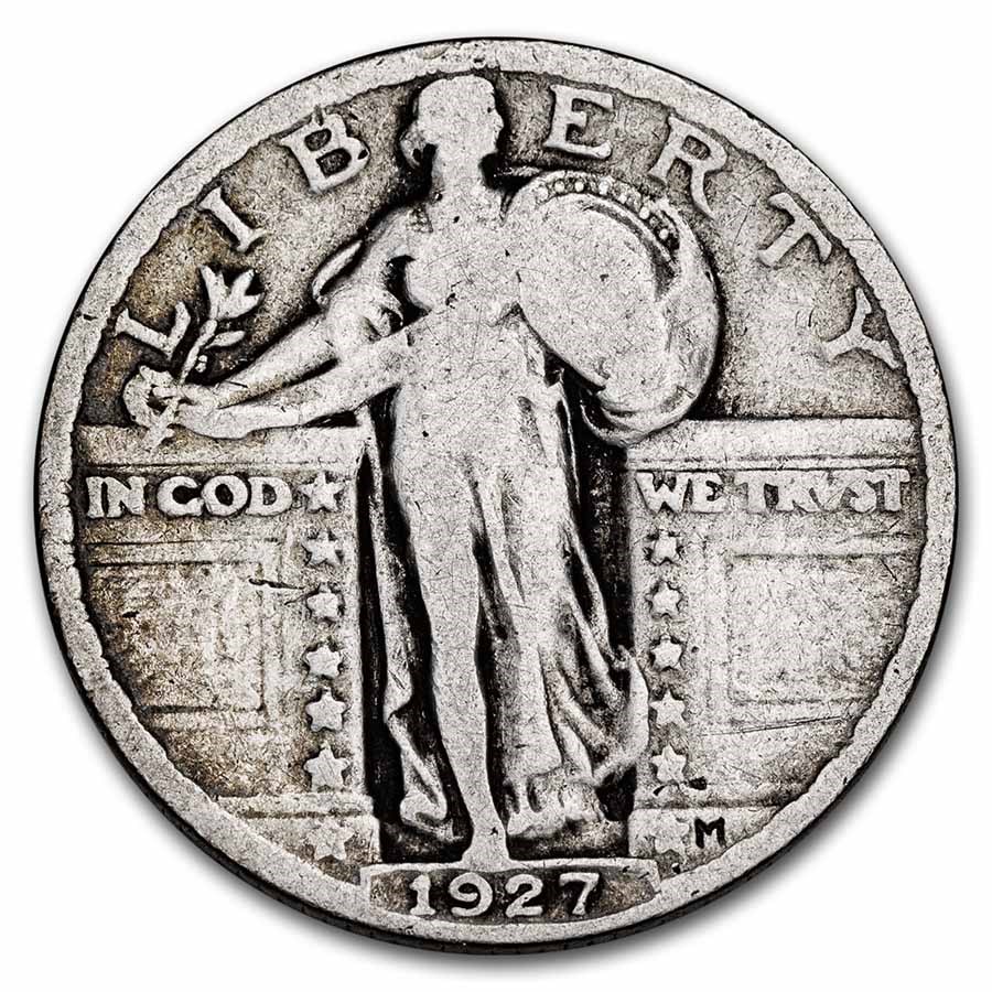 1927 Standing Liberty Quarter VG