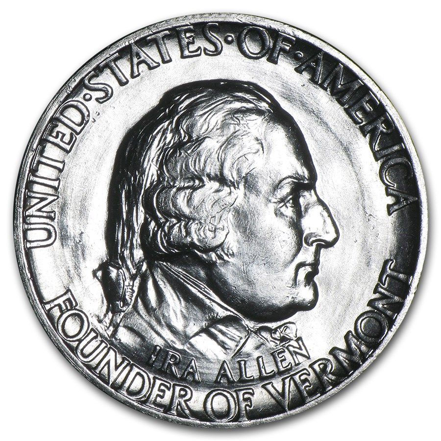 1927 Vermont Half Dollar Commem BU