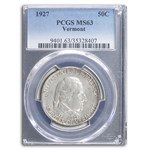 1927 Vermont Sesquicentennial Half Dollar MS-63 PCGS