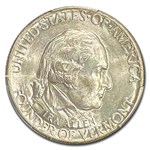 1927 Vermont Sesquicentennial Half Dollar MS-66 PCGS