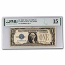 1928 $1.00 Silver Certificate Choice Fine-15 PMG (Fr#1600)