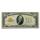 1928 $10 Gold Certificate AU (Fr#2400)