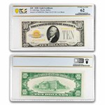 1928 $10 Gold Certificate CU-62 PCGS (Fr#2400)